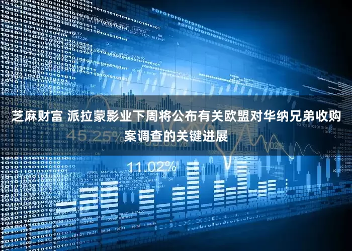 芝麻财富 派拉蒙影业下周将公布有关欧盟对华纳兄弟收购案调查的关键进展