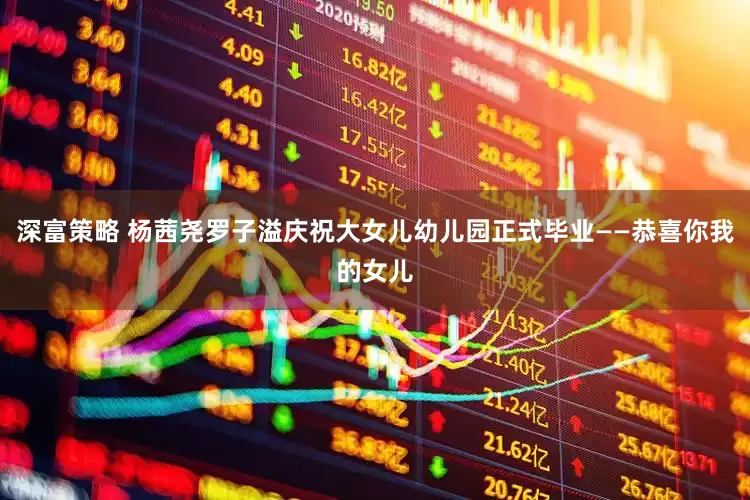 深富策略 杨茜尧罗子溢庆祝大女儿幼儿园正式毕业——恭喜你我的女儿